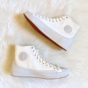 converse chuck taylor sasha vintage white sneakers